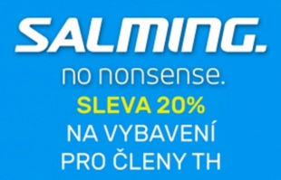 Sleva 20% na vybavení značky Salming